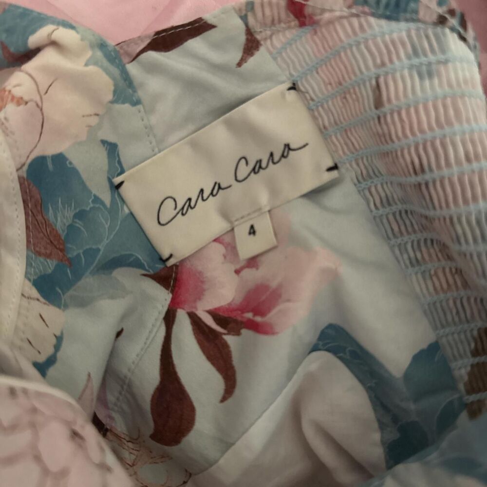 Cara Cara Japanese Floral Print Midi Dress - Picture 5 of 7